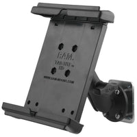 RAM-B-101B2-TAB12U:RAM-B-101B2-TAB12U_1:RAM® Dashboard Mount with Backing Plate for 8" Tablets with Cases