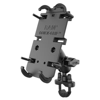 RAM-B-149Z-A-PD4U:RAM-B-149Z-A-PD4U_1:RAM® Quick-Grip™ XL Phone Mount with Handlebar U-Bolt Base - Short