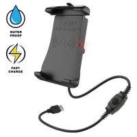 RAM-HOL-UN14WB-1:RAM-HOL-UN14WB-1_1:RAM® Quick-Grip™ 15W Waterproof Wireless Charging Holder with Ball