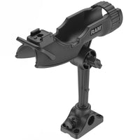 RAP-433-BMP:RAP-433-BMP_1:RAM ROD® HD Fishing Rod Holder with Bulkhead/Flat Surface Base