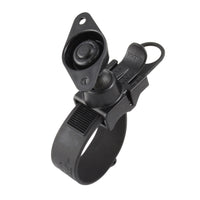 RAP-SB-187U:RAP-SB-187U_1:RAM® EZ-Strap™ Rail Mount with Double Ball and Diamond Base Adapter