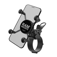 RAP-SB-187-UN7U:RAP-SB-187-UN7U_1:RAM® X-Grip® Phone Mount with RAM® EZ-Strap™ Rail Mount