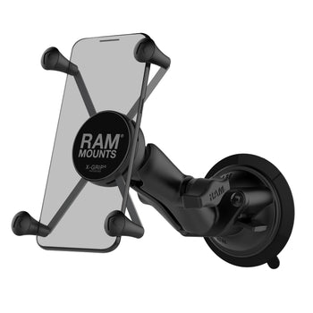 RAM-B-166-UN10U:RAM-B-166-UN10U_1:RAM X-Grip Large Phone Mount with Twist-Lock™ Suction Cup - Medium