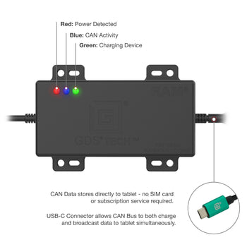 GDS® CAN Bus with 9-Pin Connector