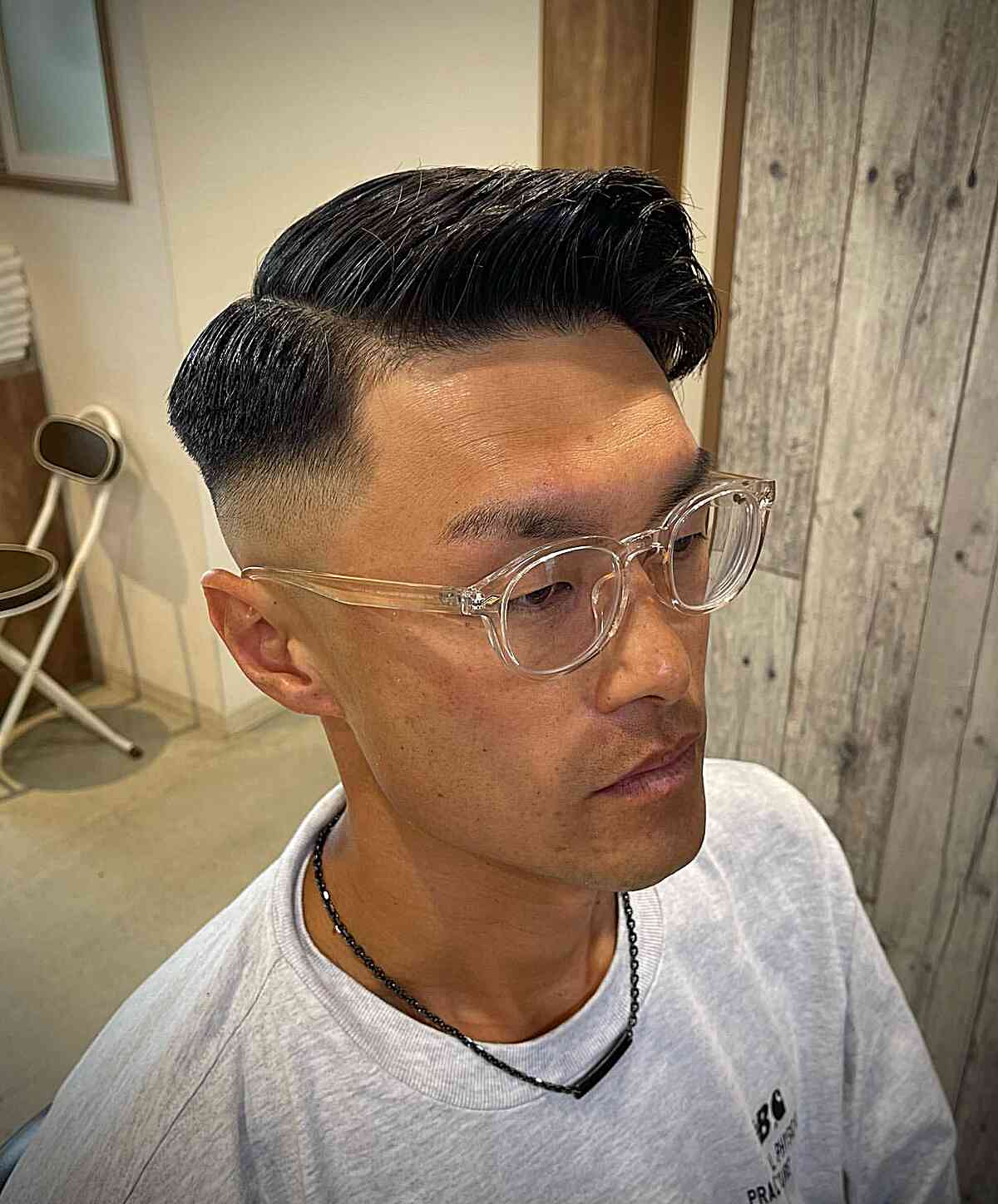 Asian Fade Haircut for Men