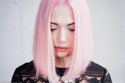 Best light pink hair colors