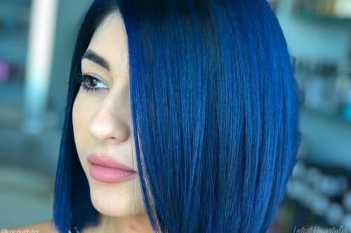 Best midnight blue hair colors