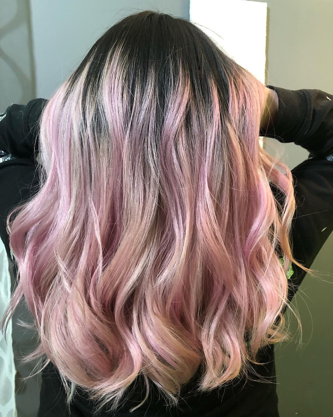 Black and Light Pink
