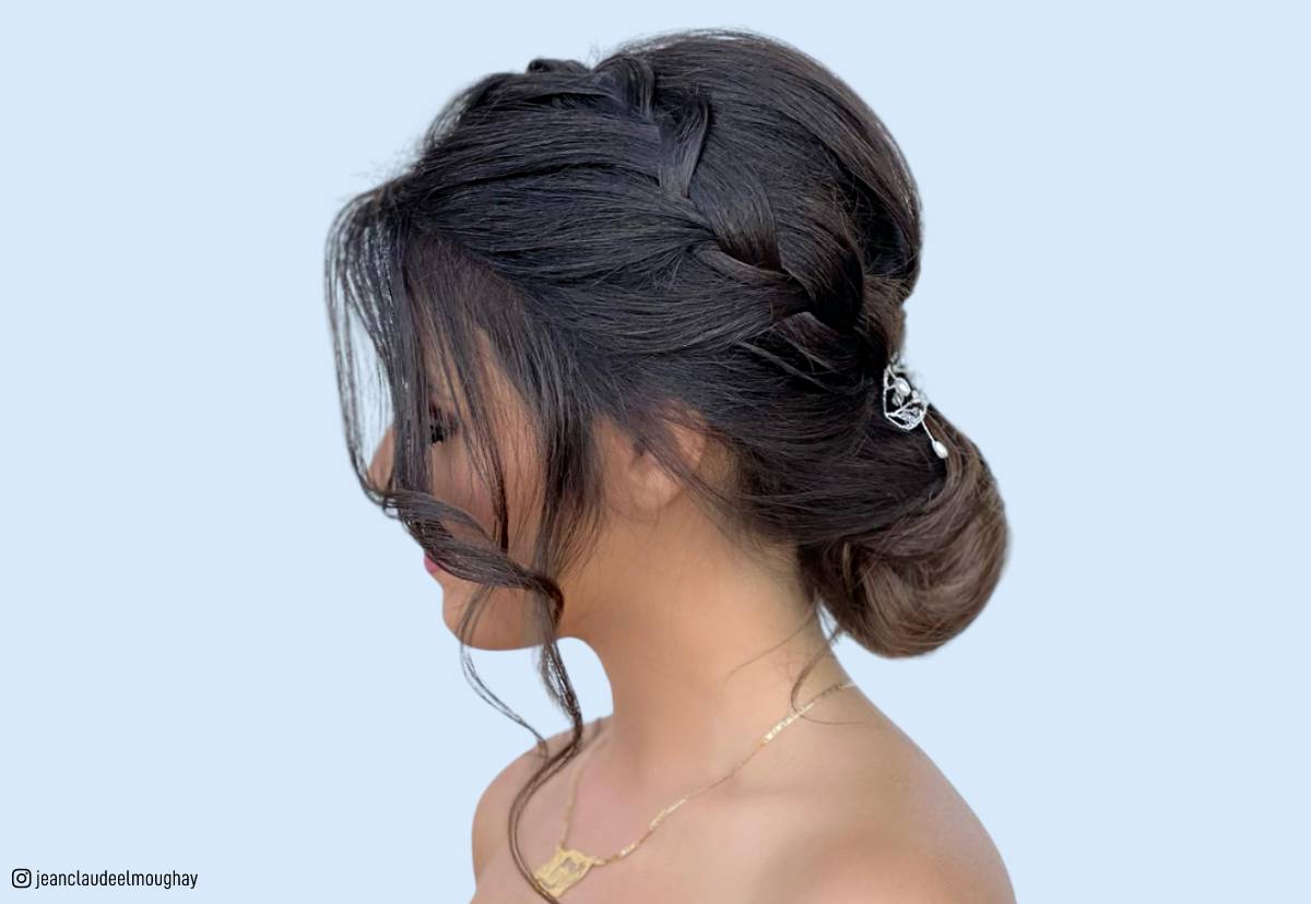 Easy prom hairstyle