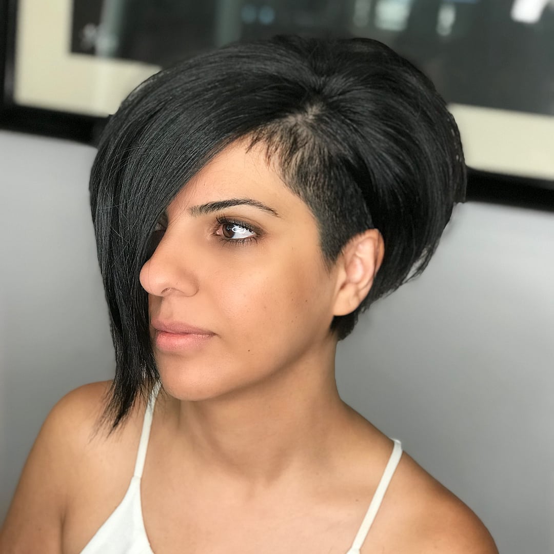 edgy undercut on short hair for young girls