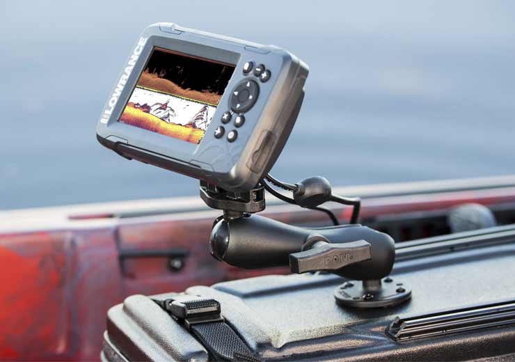 Fishfinder Mounts for Kayaks