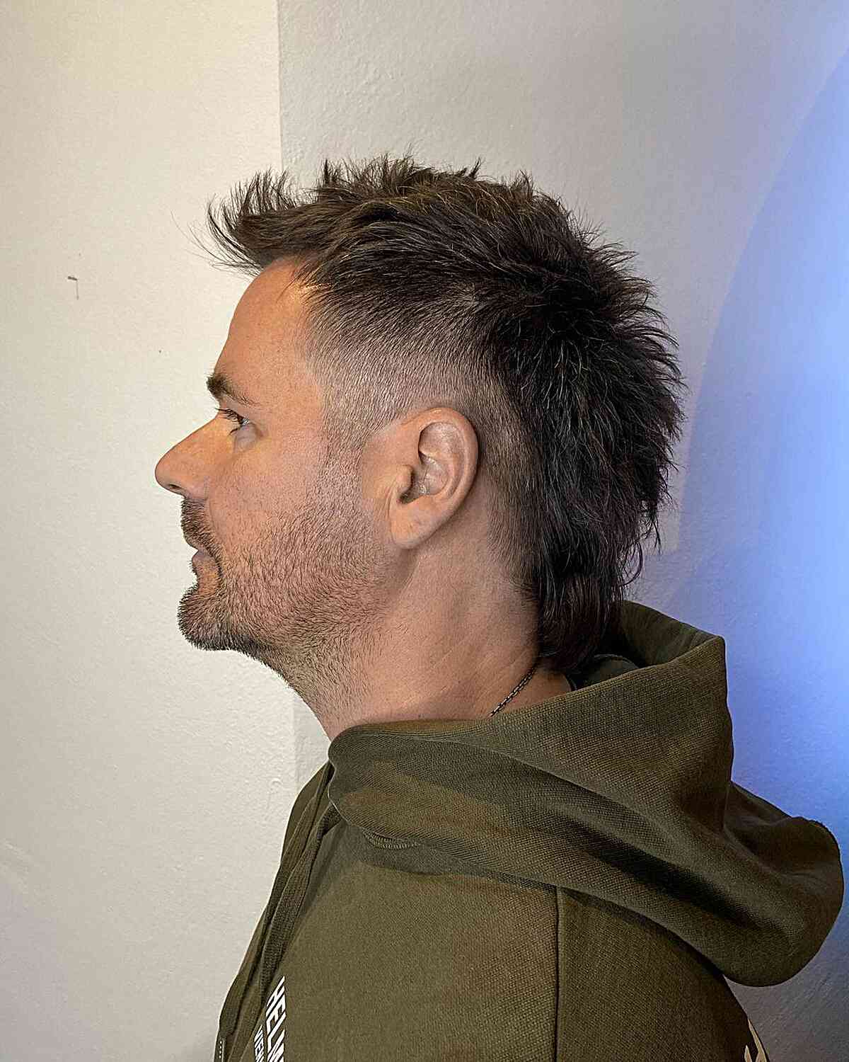Mohawk fade haircut