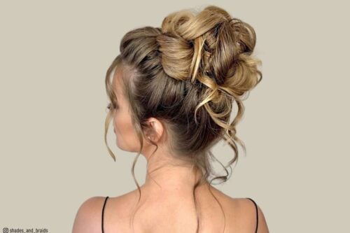 Prom updos for long hair