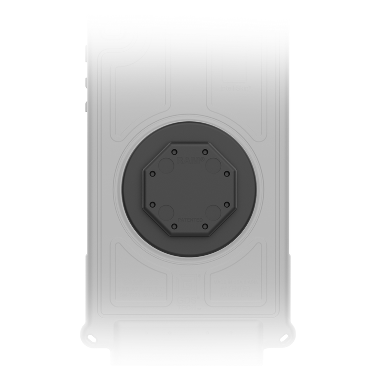 Image showing IntelliSkin attachment that enables the device to dock into the GDS Uni-Conn